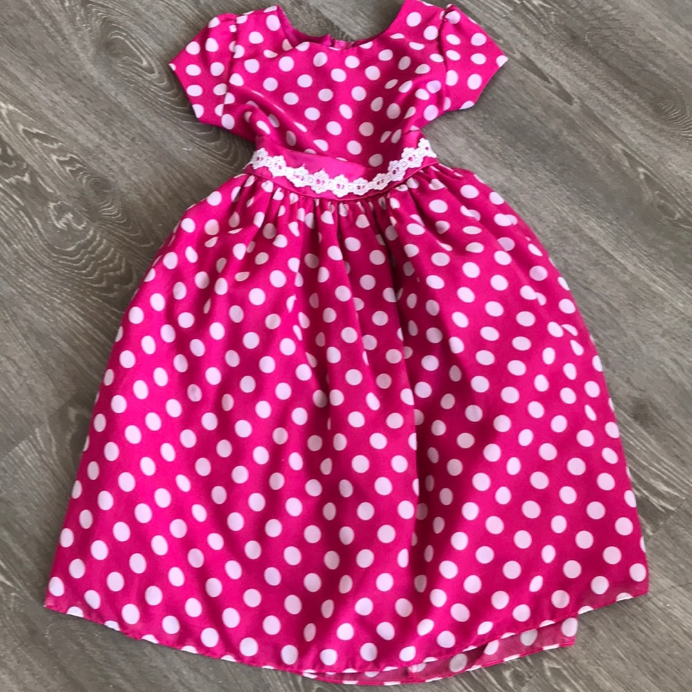 Girls polka dot dress
